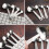 Steel Messlöffel Messbecher Set Für 9