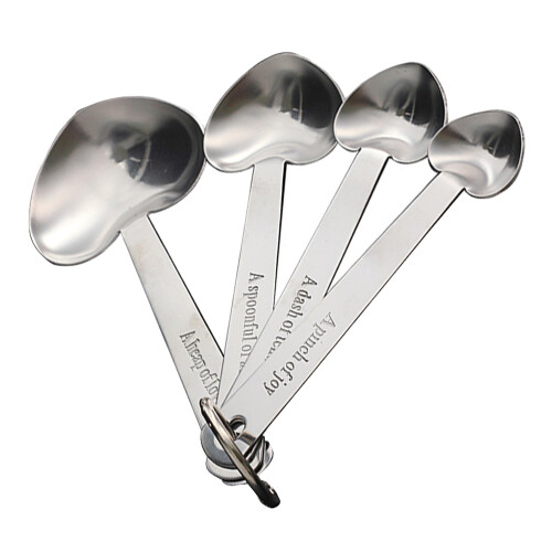 Steel Messlöffel Messbecher Set Für 1