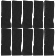 Memory Armband Schwarz Polyester 10 Stück Für Damen Und Herren