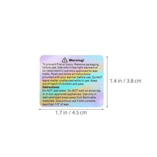 2 Laser Warnhinweis Sicherheitsaufkleber 1