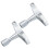 2 Drum Key Hardware Percussion Stimmschlüssel 6