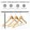 Closet Rack Connector Rod Silber 8