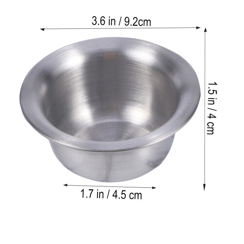 Rasierständer Mit Schale Für Sicherheitsrasierer, Silber 2