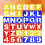 1Stk Zeichenschablonen Malvorlagen Kind Nummer Schablone 4