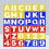 1Stk Zeichenschablonen Malvorlagen Kind Nummer Schablone 6