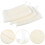 Exfolierendes Waschlappen Badetuch Beige 3er Pack 6