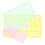4 Multifunktionales Lineal Set Malvorlagen Alphabet Schablonen 9
