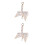 2St Polyester Metalen Tasriem Verstelbare Lengte Dames 6