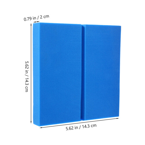 2Pcs Blue Eva Foam Insect Pinning Boards Durable Specimen Display Kit 1