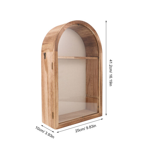 Shadow Box Frame: Wooden Display Case For Dried Flowers And Keepsakes 1