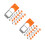100 Pcs Spring Clips For Led Downlight Panel Ceiling Light Fixture 11