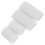 2 Paar Anti Skin Picking Vingertopjes Wit 1