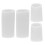 2 Paar Anti Skin Picking Vingertopjes Wit 9