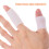 2 Paar Anti Skin Picking Vingertopjes Wit 6