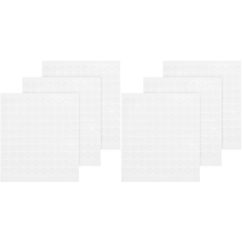 600 Pcs Double-Sided Adhesive Dots Transparent Waterproof Decoration 1
