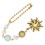 Elegant Design Auto Charm Zon Geknoopt 1 Set 1