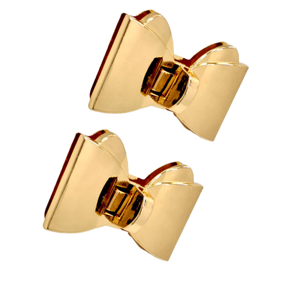 Photos - Door Lock 6 Pcs Vintage Turn Lock Bow Knot Zinc Alloy Purse Lock For Handbag