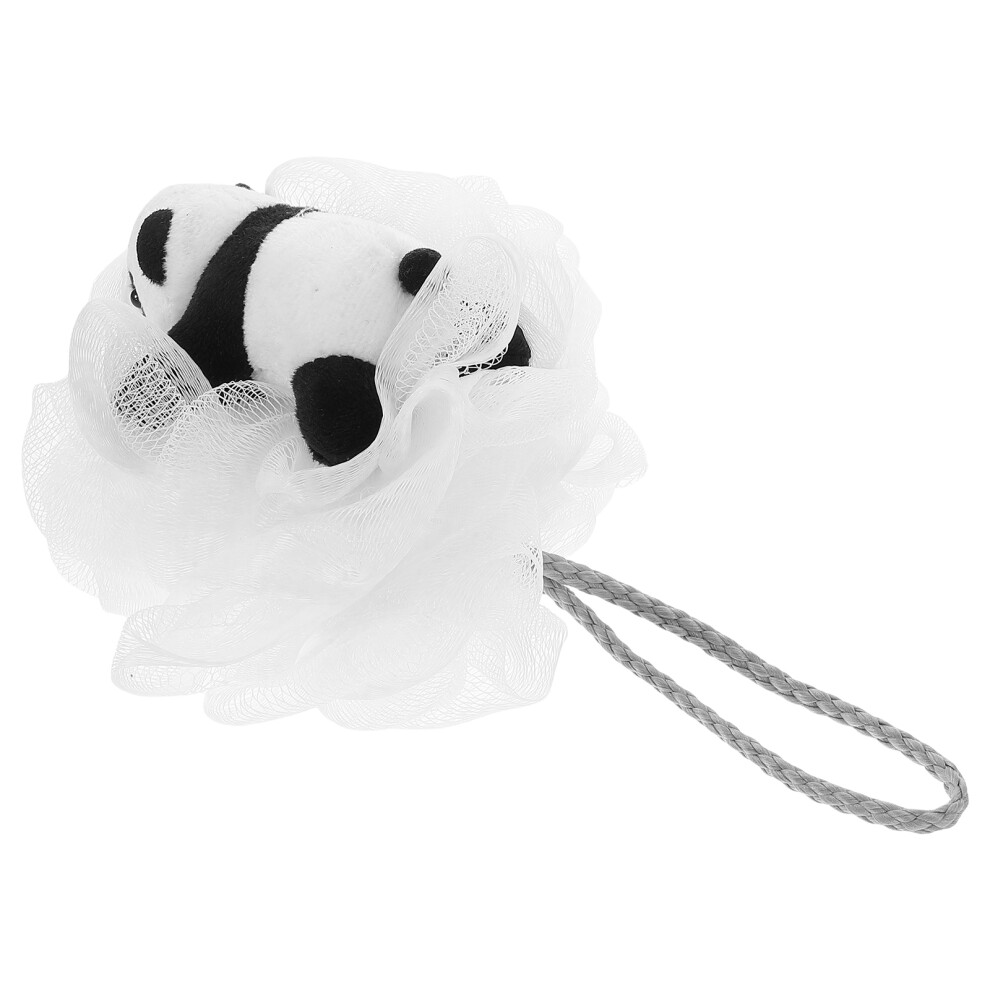 Photos - Bath Sponge 3Pcs Cute Panda  For Kids Gentle Exfoliating Scrubber