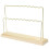 Multi-Functional Light Brown Earring Stand Display Organizer 6