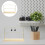 Multi-Functional Light Brown Earring Stand Display Organizer 5
