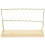 Multi-Functional Light Brown Earring Stand Display Organizer 4