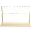 Multi-Functional Light Brown Earring Stand Display Organizer 2