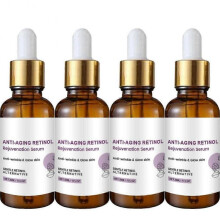 (4pcs) Bakuchiol Retinol Rejuvenation Serum Bakuchiol Retinol Serum 30ml Anti-Aging Skin Care Kits