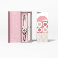(Pink) Miroshine Electric Toothbrush IPX7 Waterproof - Rechargeable Sonic Toothbrush with Travel Case