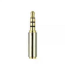 (1pc, Style A) Jack 3.5 mm to 2.5 mm Audio Adapter 2.5mm Male to 3.5mm Female Plug Connector for Aux Speaker Cable Headphones Micphone Jack 3.5