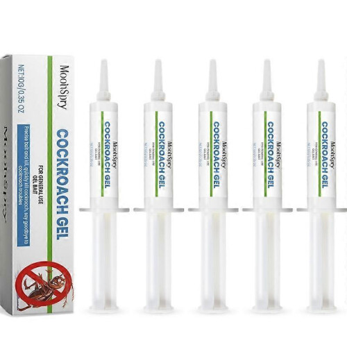 (5pcs)Cockroach Killer Gel Bait Strong Cockroach Disperse Eliminator Syringe Kitchen