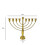 (39*30cm, 9 Branch) Candlestick Holder Candle Holder Exquisite Workmanship Hanukkah 1