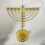 (39*30cm, 9 Branch) Candlestick Holder Candle Holder Exquisite Workmanship Hanukkah 4