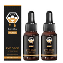 (2pcs) Bee Honey Eye Care Drops Improve Blurred Vision Relieve Eye Fatigue Dry Itching Red Eyes Discomfort Treatment Prevent Infection