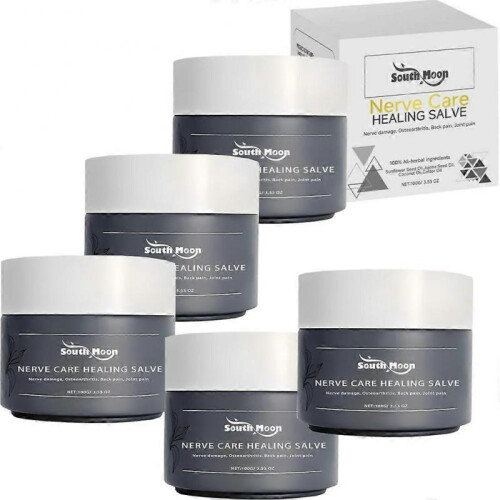 (5pcs) Nerve Care Salve, Daily Gentle Care Elbow Ankle Body Massage Cream