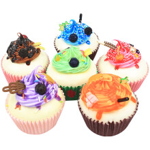 6St Imitierte Kompakt Cupcake Model Foto Laden