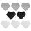 8Stk. Speichel Schal 7