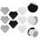 8Stk. Speichel Schal 8
