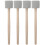 Mallet Drum Sticks Grau 2 Paare 12,8x2 Zoll 7