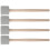 Mallet Drum Sticks Grau 2 Paare 12,8x2 Zoll 4