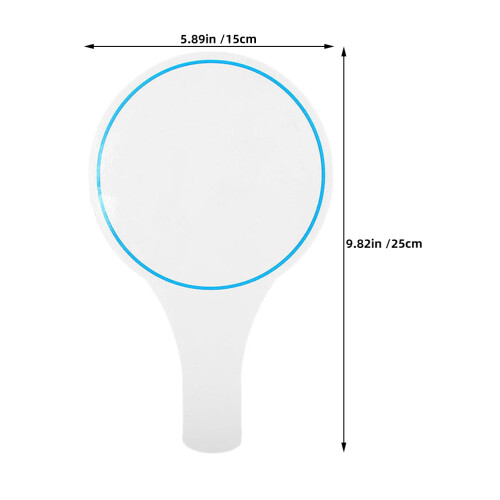 6 . Blanko Punktzahl Handheld Whiteboard Abwischbar 1
