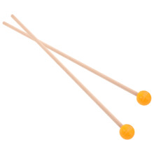 Holzgriff Gummikopf Schlagzeugschlägel Multi 1 Paar