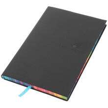 1Carnet Cuir Noir Épais Pour Prise Notes Et Voyage
