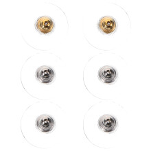 3 Paar Ohrringverschlüsse Stöpsel Stopper Für Diy Sicherheits Ohrringe