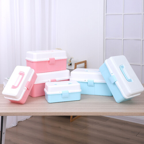 1Large Capacity Storage Box Voor Bureau En Kunstbenodigdheden 1