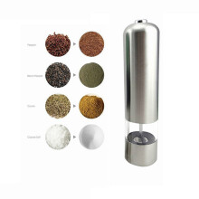 Acier Inoxydable Électronique Poivre Sel Vue Claire