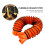 Ventilationsschlauch Orange PVC-Mesh-Gewebe 1 9