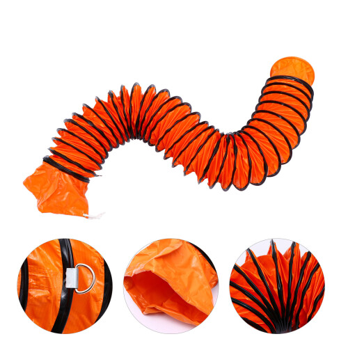 Ventilationsschlauch Orange PVC-Mesh-Gewebe 1 2
