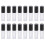 16Pcs Multi Color Lip Wand Bottles Plastic Empty Lip Gloss Containers 11