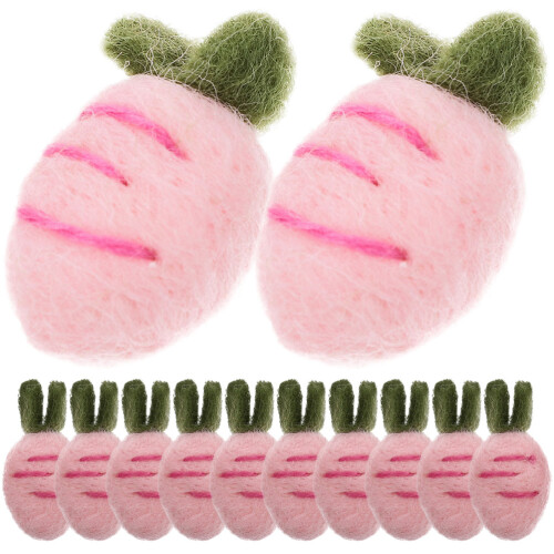 Filz Haarnadel Rosa Filz 12