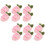 Filz Haarnadel Rosa Filz 12 11